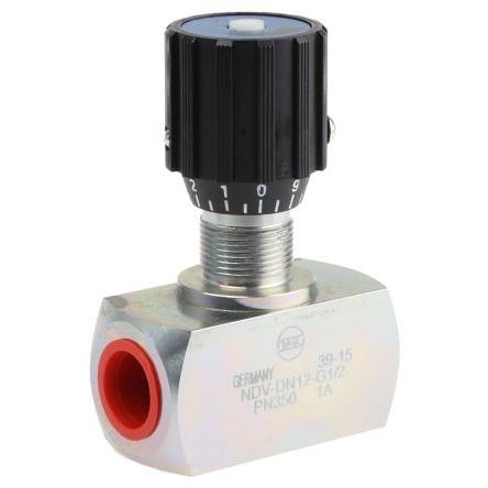 Hydraulický ventil regulace průtoku In-line montáž, řada: NDV G, max. tlak: 350 bar RS PRO, max. průtok: 140 L/min