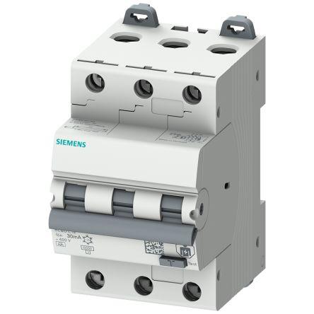 Siemens Jistič zbytkového proudu s ochranou proti přepětí, rozsah: SENTRON 3pólový 16A vypínací citlivost 30 mA,