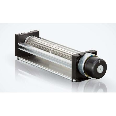 ebm-papst Odstředivý ventilátor, řada: QG030 Tangenciální, průtok vzduchu: 100 m³/h 24V dc DC 47.5 mm 258mm 50 mm