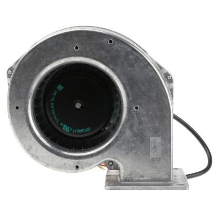 ebm-papst Odstředivý ventilátor, řada: G1G108 Odstředivý, průtok vzduchu: 225 m³/h 24V dc DC 183 mm 159mm 115 mm