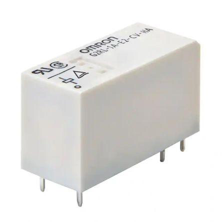 Omron Relé SPST Montáž na plošný spoj 23A 24V dc G2RL-1A-E2-CV-HA