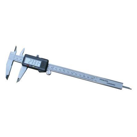 Kalibr 200 mm Digitální, přesnost: 0.03 mm, rozlišení: 0.01 mm, Metrické, typ displeje: Digitální RS PRO