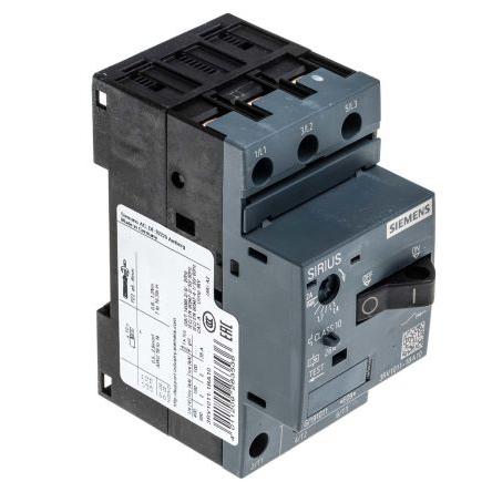 Jistič ochrany motoru, rozsah: 3RV1 1.4A, 2 A 690V 60 °C -20 °C Siemens