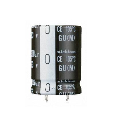 Kondenzátor, řada: LGU 1800 μF ±20 % 50V dc, Zacvakávací montáž Nichicon