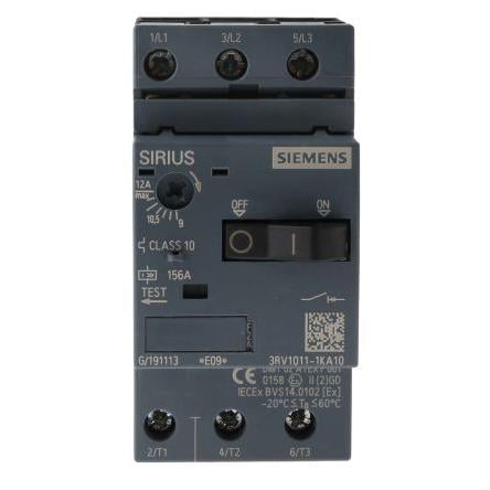 Jistič ochrany motoru, rozsah: 3RV1 12A, 9 A 690V 60 °C -20 °C Siemens
