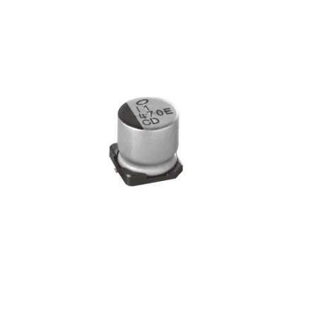 Kondenzátor, řada: UBC 100 μF 20 % Pájecí 50V dc, Povrch UBC1H101MNS1MS AEC-Q200 Nichicon