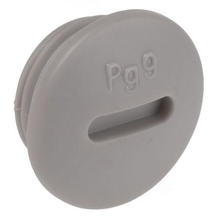 Zátka kabelové průchodky Polystyren PG9 19 mm Se závitem, IP54 Šedá Lapp