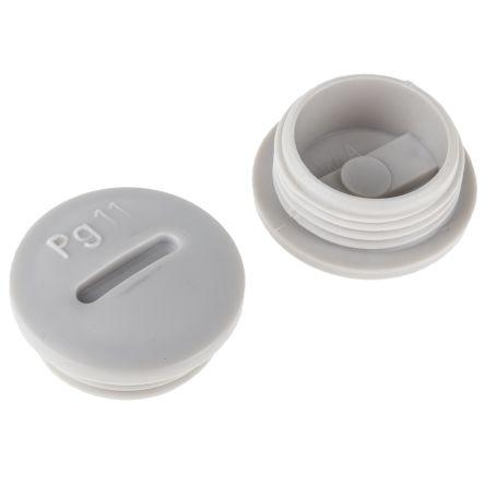 Zátka kabelové průchodky Polystyren PG11 22 mm Se závitem, IP54 Šedá Lapp