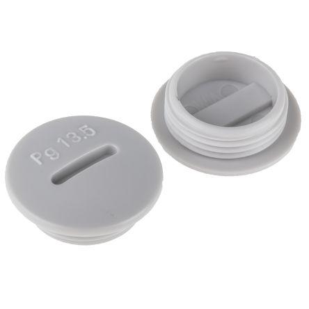 Zátka kabelové průchodky Polystyren PG13.5 25 mm Se závitem, IP54 Šedá Lapp