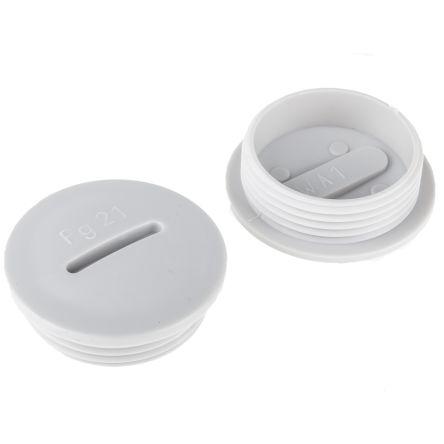 Zátka kabelové průchodky Polystyren PG21 33 mm Se závitem, IP54 Šedá Lapp