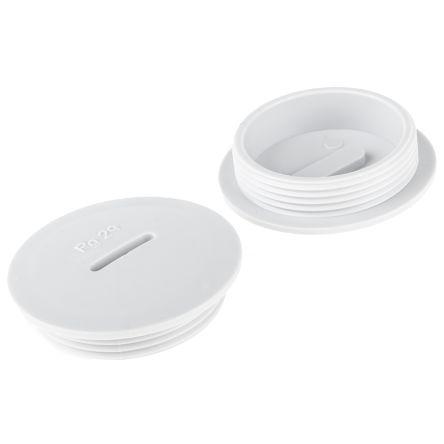 Zátka kabelové průchodky Polystyren PG29 44 mm Se závitem, IP54 Šedá Lapp