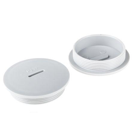 Zátka kabelové průchodky Polystyren PG36 55 mm Se závitem, IP54 Šedá Lapp