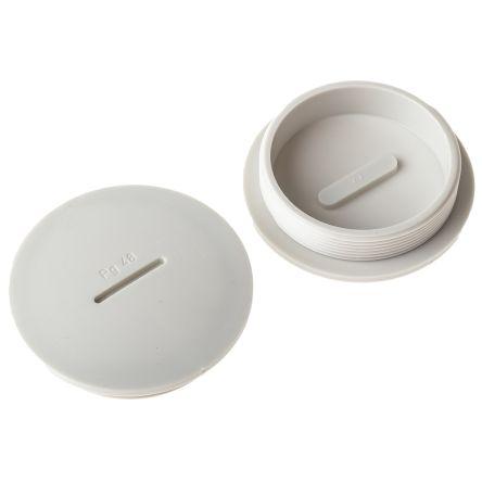 Zátka kabelové průchodky Polystyren PG48 69 mm Se závitem, IP54 Šedá Lapp