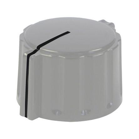 Knoflík potenciometru Elma 21 mm 0.25 in, Šedá