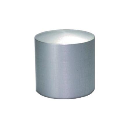 Knoflík potenciometru Elma 19 mm 6 mm, Stříbrná