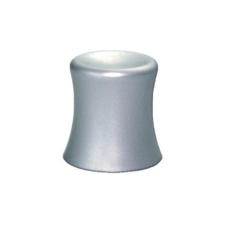 Knoflík potenciometru Elma 18 mm 6 mm, Stříbrná