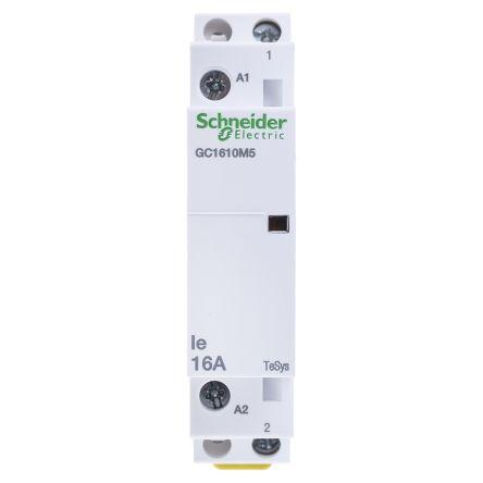 Schneider Electric 1 NO Stykač napětí ve vinutí 230V ac 1pólový 16 A 500V ac 0.65 W s 1 NO kontakty 240V ac Řízení