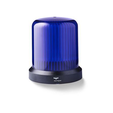 AUER Signal LED maják, řada: RDM Otáčecí, Záblesk, Blikající, Pulzující, Stálé barva Modrá 24V ac/dc LED Horizontální,
