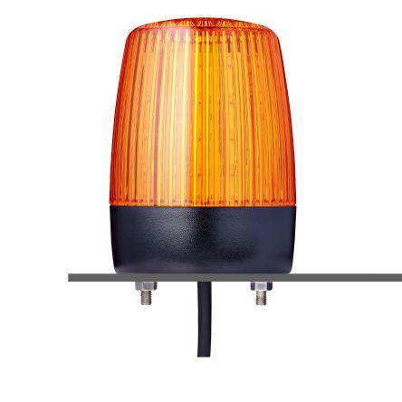AUER Signal LED maják, řada: PCH Blikající, Stálé barva Žlutá 240V LED Horizontální, Trubka, Svislá montáž 0.003A RoHS