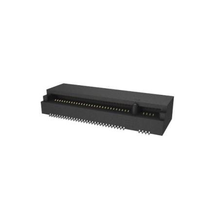 Amphenol Communications Solutions Hranový konektor, řada: M.2 Gen 5, rozteč: 0.5 mm Vnitřní, počet kontaktů: 67,