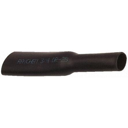 TE Connectivity Teplem smrštitelné bužírky průměr 3.2 mm Černá smršťovací poměr 2:1 Elastomer 50m, řada: DR-25