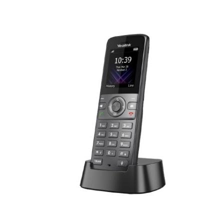 Telefon Bezdrátové, Šedá LCD displej Yealink, model: W73H RJ45