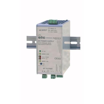 ELC Napájecí zdroj na lištu DIN ALE Lineární napájecí zdroj 400V ac 10 A St. 57.2V dc St. 240 W