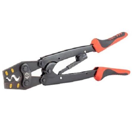 Krimpovací nástroj, řada: Ratchet Crimping Pliers CK 10 To 4 AWG, pro použití s: Neizolované svorky