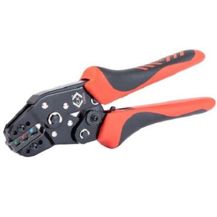 Krimpovací nástroj, řada: Ratchet Crimping Pliers CK 0.25 to 2.50 mm 24 to 14 AWG, pro použití s: Izolované svorky
