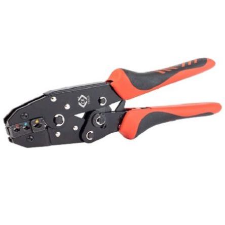 Krimpovací nástroj, řada: Ratchet Crimping Pliers CK 0.5 to 6.0 mm, pro použití s: Izolované svorky