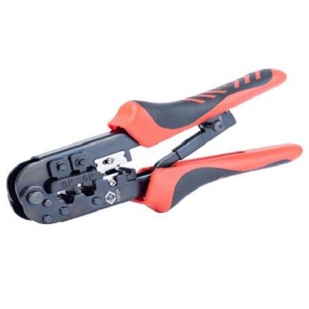 Krimpovací nástroj, řada: Ratchet Crimping Pliers CK, pro použití s: Konektory RJ11, konektory RJ12, konektory RJ45