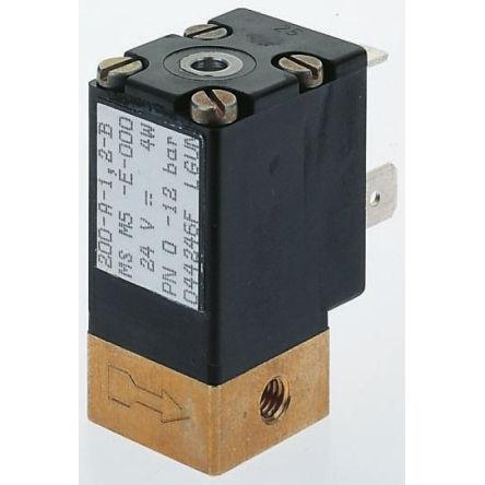 Elektromagnetický ventil 138045 2portový NC 24V dc Burkert M5 M5