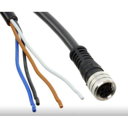 Kabel, A: Vnitřní, A: Rovný 4, B: Bez koncovky, 60V, IP69K, řada: 120027 Molex 2 m
