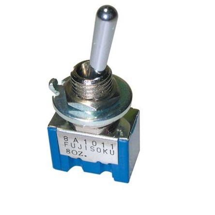 Nidec Components Přepínač Montáž na plošný spoj DPDT Zap-vyp-zap ovládání 6A Pájecí