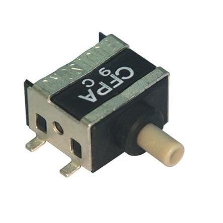 Nidec Components Tlačítkový spínač, řada: CFPA SPDT Montáž na plošný spoj zap-zap 5.3 x 11 mm 28 V dc