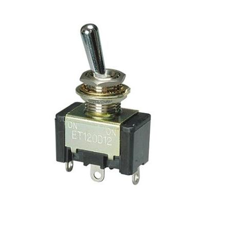 Nidec Components Přepínač Montáž na plošný spoj SPDT zap-zap ovládání 25A Pájecí