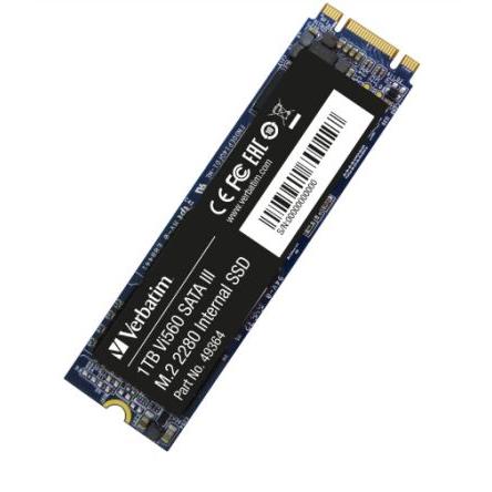 SSD Interní M.2 AES-256 256 Gb Verbatim SLC 70 °C 0 °C