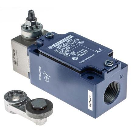 Telemecanique Sensors XCKJ Páka s válečkem Koncový spínač 1 NO/1 NC IP66 Zamak 240V ac 3A