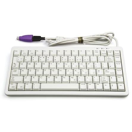 Klávesnice, Kabelový, Bílá, PS2, USB Kompaktní QWERTY (Velká Británie) normální klávesy 83 x 27 mm x 282mm Cherry