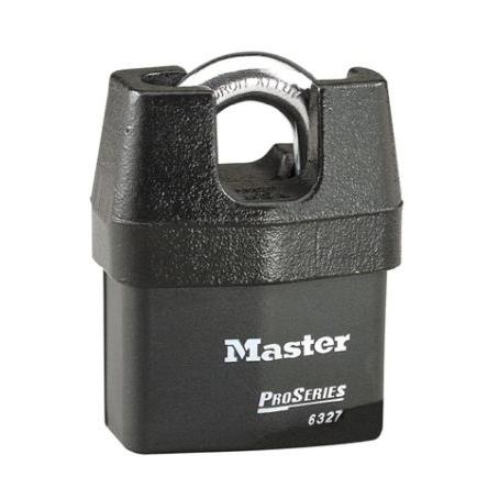 Master Lock Visací zámek Klíč Odolnost vůči povětrnostním vlivům, Termoplast Xenoy, Laminovaná ocel Venkovní 11 mm