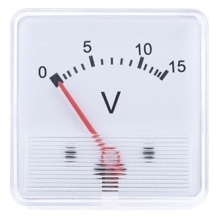 Analogový voltmetr, řada: F3P DC až 40 °C 48 mm 48 mm HOBUT