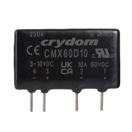 Crydom Polovodičové relé 10 A Montáž na plošný spoj 60 V dc CMX 10V dc