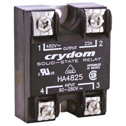 Crydom Polovodičové relé 125 A Panel 530 V ac H-A 280V