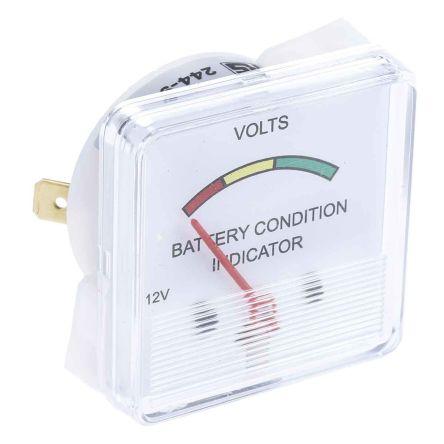 Analogový voltmetr, řada: F3P AC/DC až 40 °C 48 mm 48 mm HOBUT