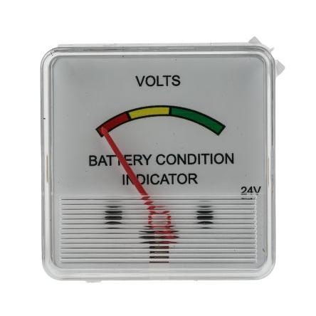 Analogový voltmetr, řada: F3P AC/DC až 40 °C 48 mm 48 mm HOBUT