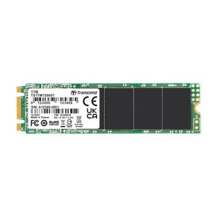 SSD, model: MTS960T Interní M.2 256 Gb Průmyslová třída Transcend 3D NAND 85 °C -40 °C