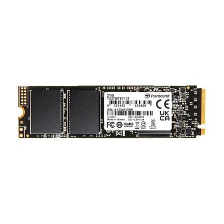 SSD, model: MTE710T Interní M.2 512 Gb Průmyslová třída Transcend 3D NAND 70 °C 0 °C