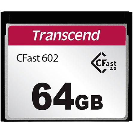 Transcend 64 Gb Karta CFast 500 Mbps
