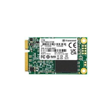 SSD, model: MSA372M Interní mSATA 64 Gb Průmyslová třída Transcend MLC 85 °C -40 °C