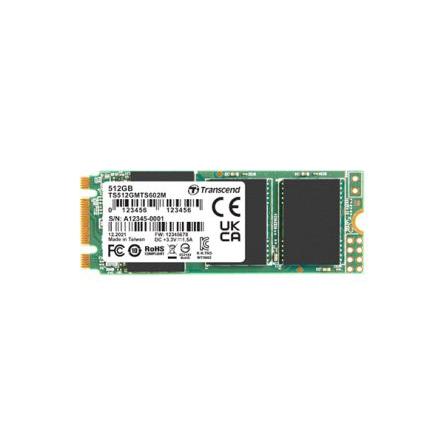 SSD, model: MTS602M Interní M.2 64 Gb Průmyslová třída Transcend MLC 85 °C -40 °C